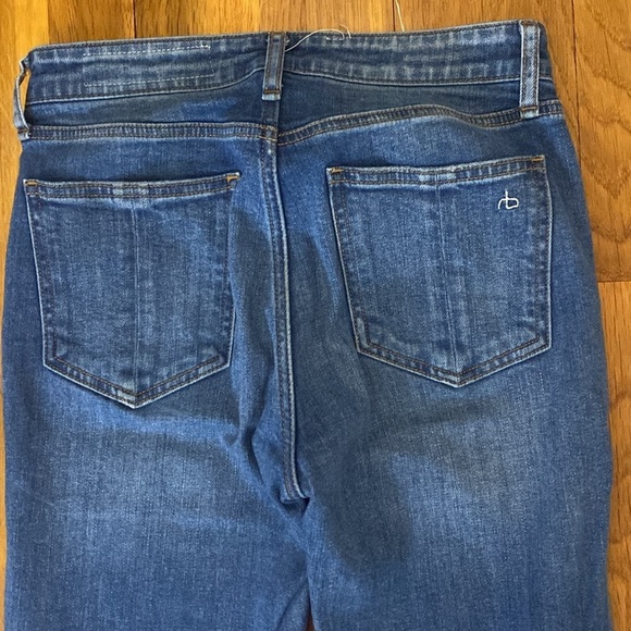 Rag & Bone Women’s High Rise Ankle Flare Jeans Size 24 - Picture 7 of 9